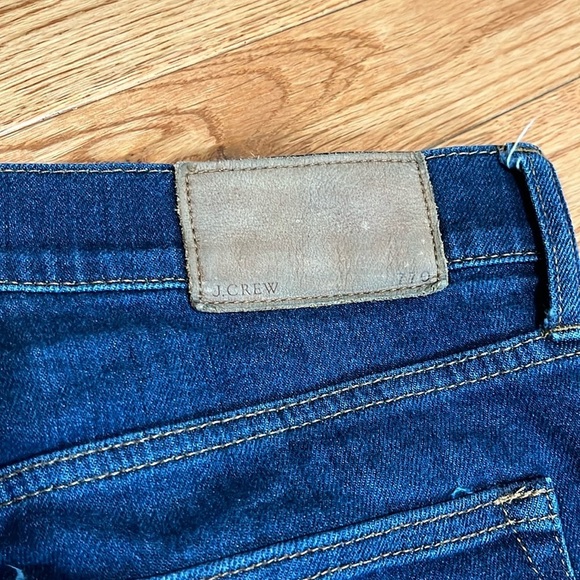 J. Crew Men's Straight Jeans - Dark Blue - Picture 5 of 10